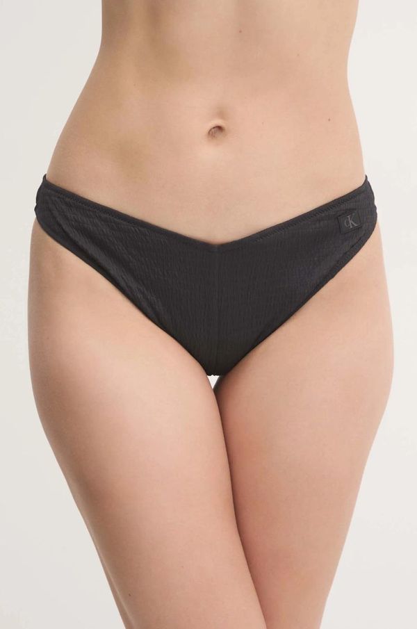 Calvin Klein Kupaće brazilke Calvin Klein boja: crna, KW0KW02729