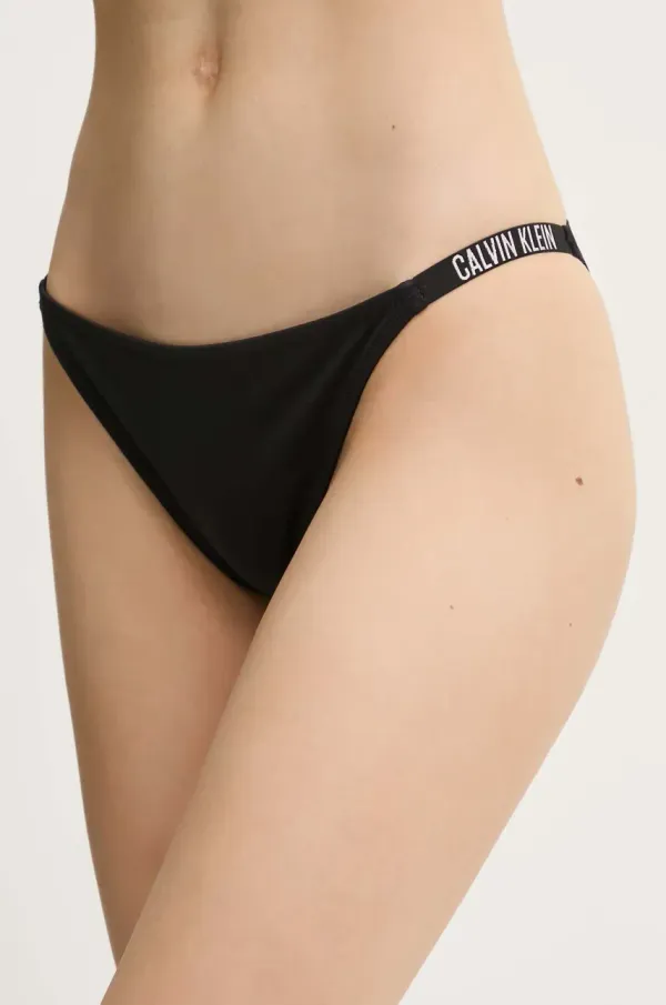 Calvin Klein Kupaće brazilke Calvin Klein boja: crna, KW0KW02891