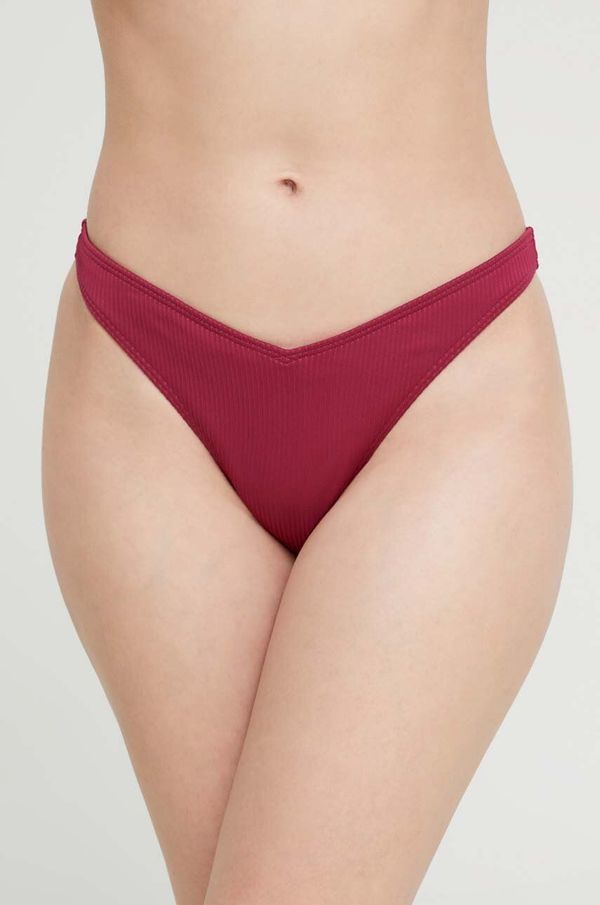 Hollister Co. Kupaće brazilke Hollister Co. boja: bordo