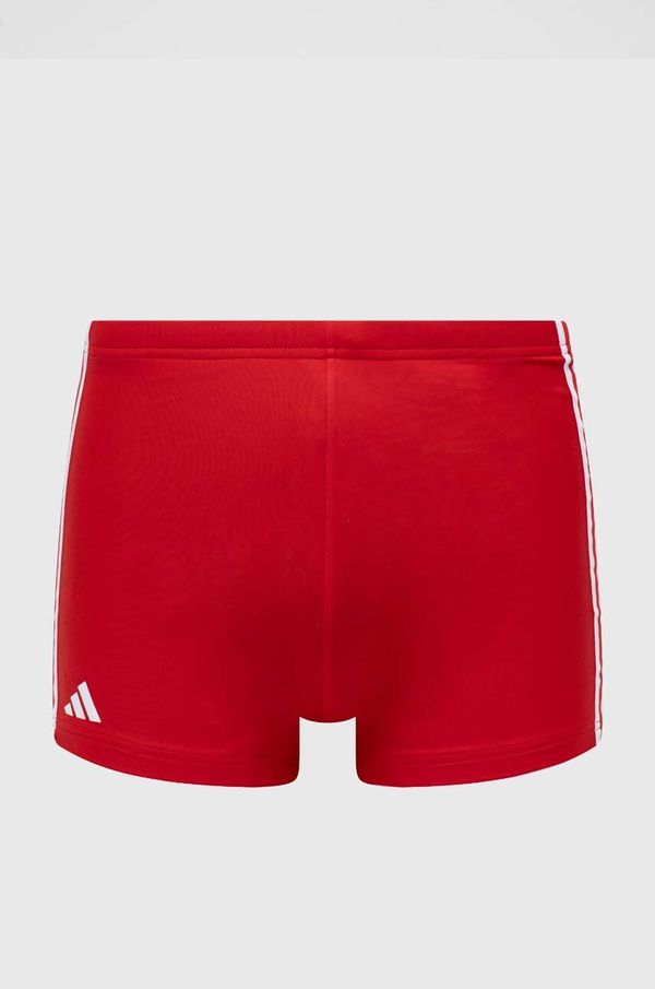 adidas Performance Kupaće gaćice adidas Performance 3 Stripes boja: crvena