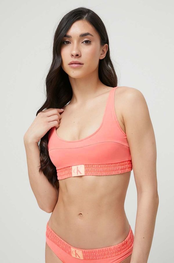 Calvin Klein Kupaće gaćice Calvin Klein boja: narančasta