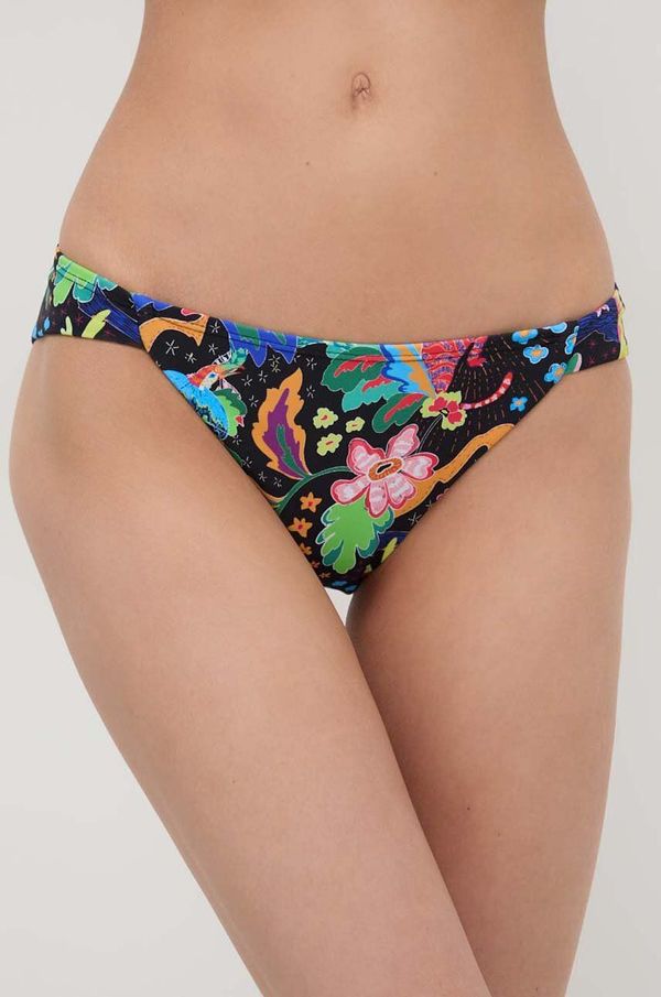 Desigual Kupaće gaćice Desigual boja: crna