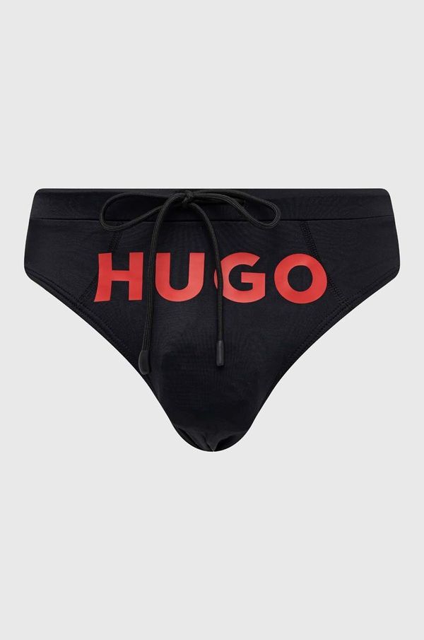 Hugo Kupaće gaćice HUGO boja: crna