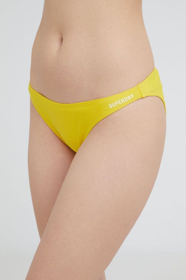 Superdry Kupaće gaćice Superdry boja: žuta