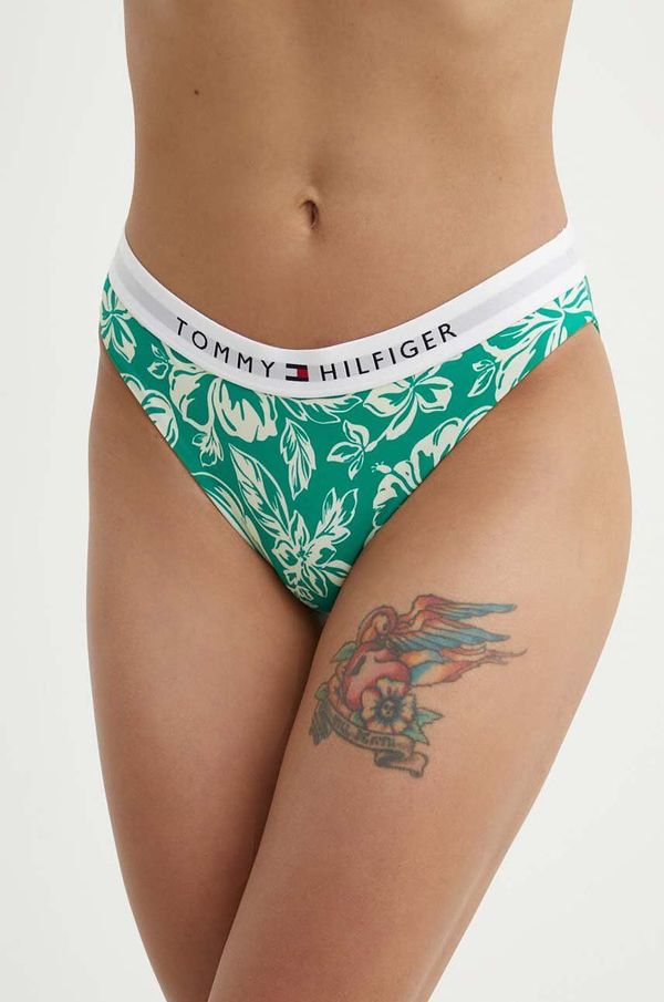 Tommy Hilfiger Kupaće gaćice Tommy Hilfiger boja: zelena, UW0UW05365