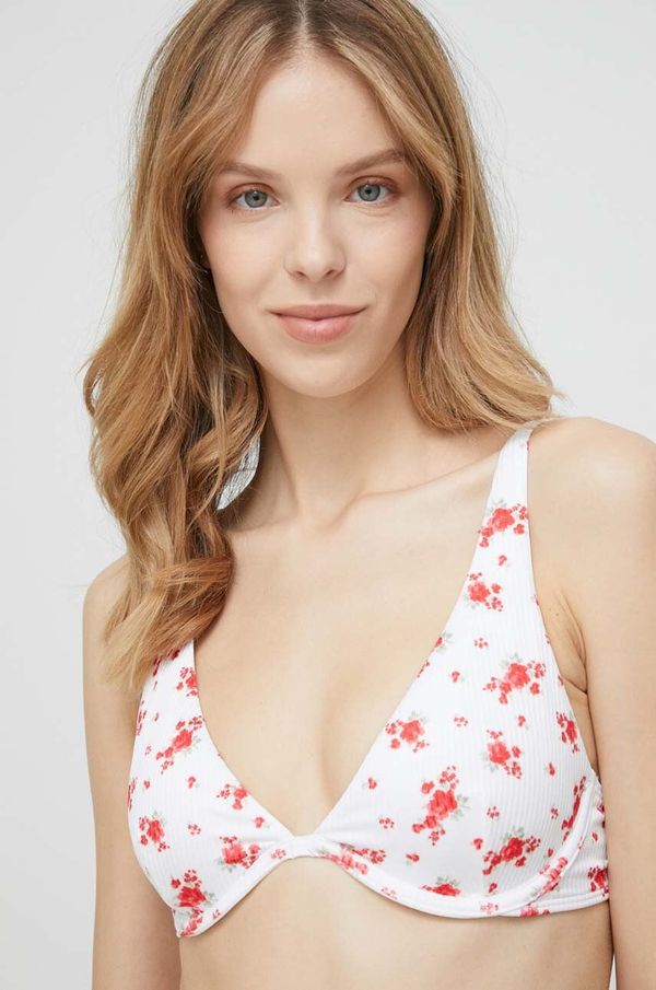 Hollister Co. Kupaći grudnjak Hollister Co. boja: bijela, mekane košarice