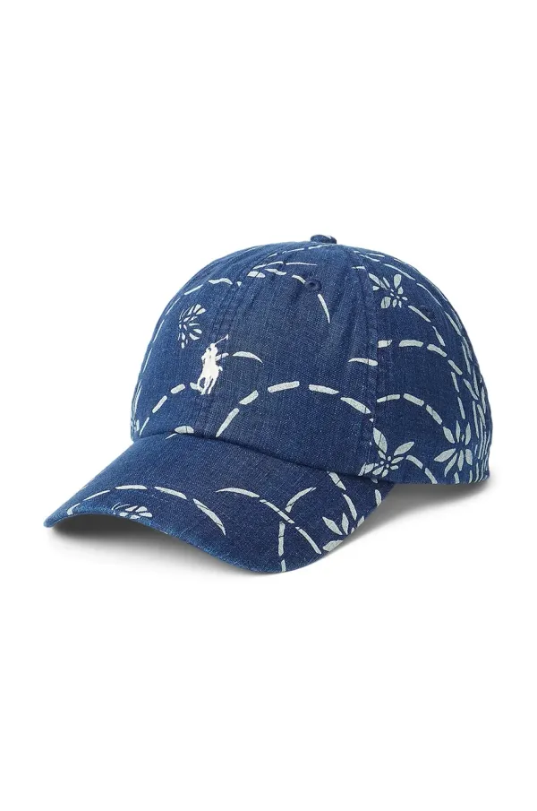 Polo Ralph Lauren Lanena kapa sa šiltom Polo Ralph Lauren s uzorkom, 211967359
