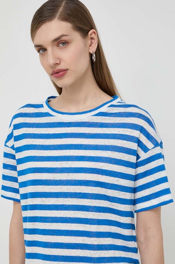 Weekend Max Mara Lanena majica kratkih rukava Weekend Max Mara 2,42E+12
