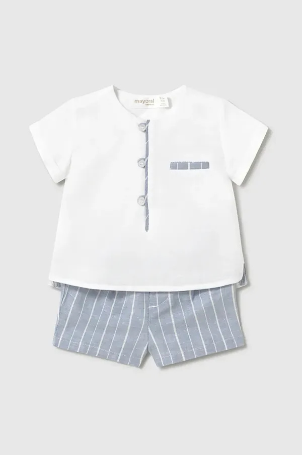 Mayoral Newborn Laneni komplet za bebe Mayoral Newborn 1211