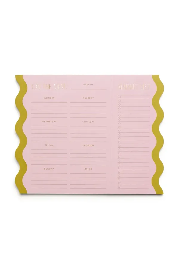 Designworks Ink Magnetni planer za obroke Designworks Ink Pink & Chartreuse