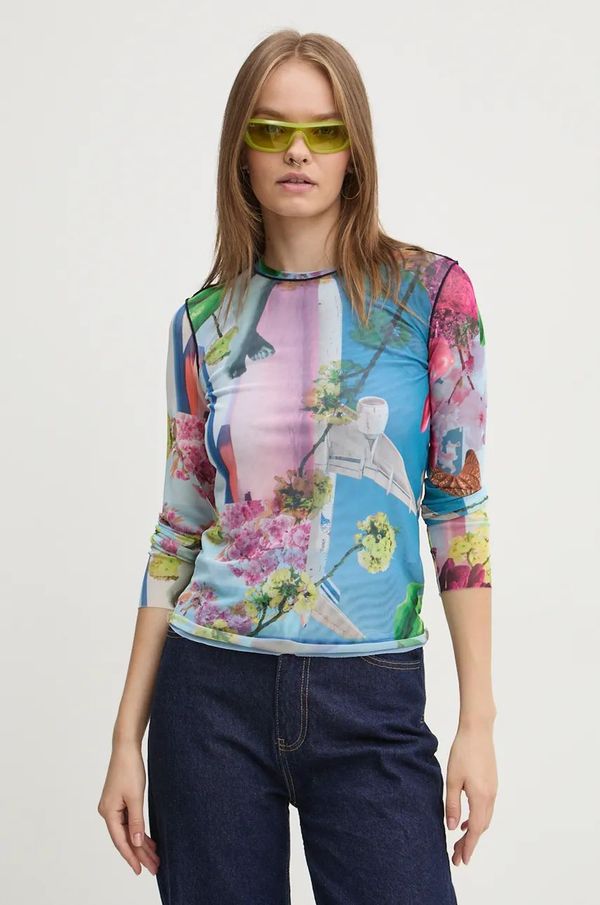 Desigual Majica dugih rukava Desigual AIRPLANE-LACROIX 24WWTK87