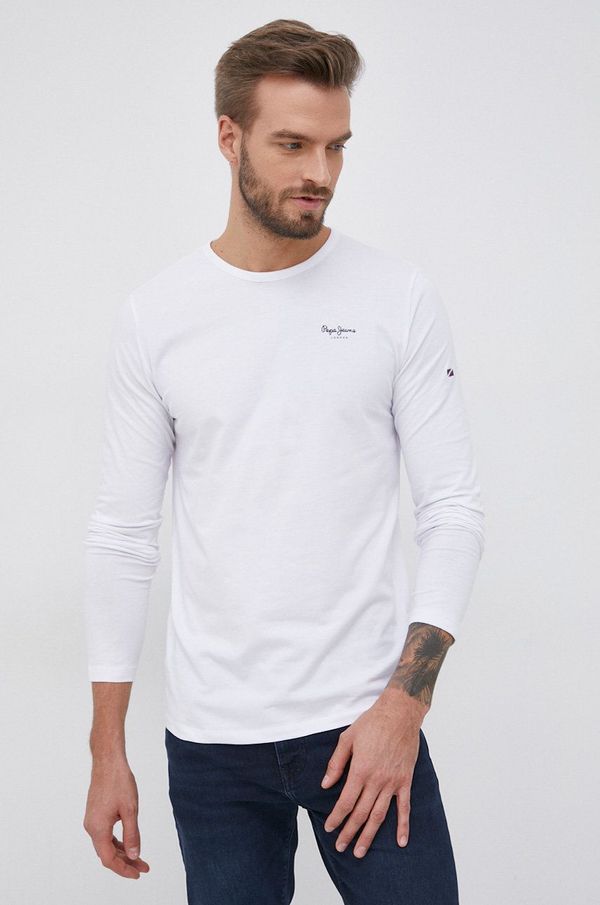 Pepe Jeans Majica dugih rukava Pepe Jeans Original Basic 2 boja: bijela