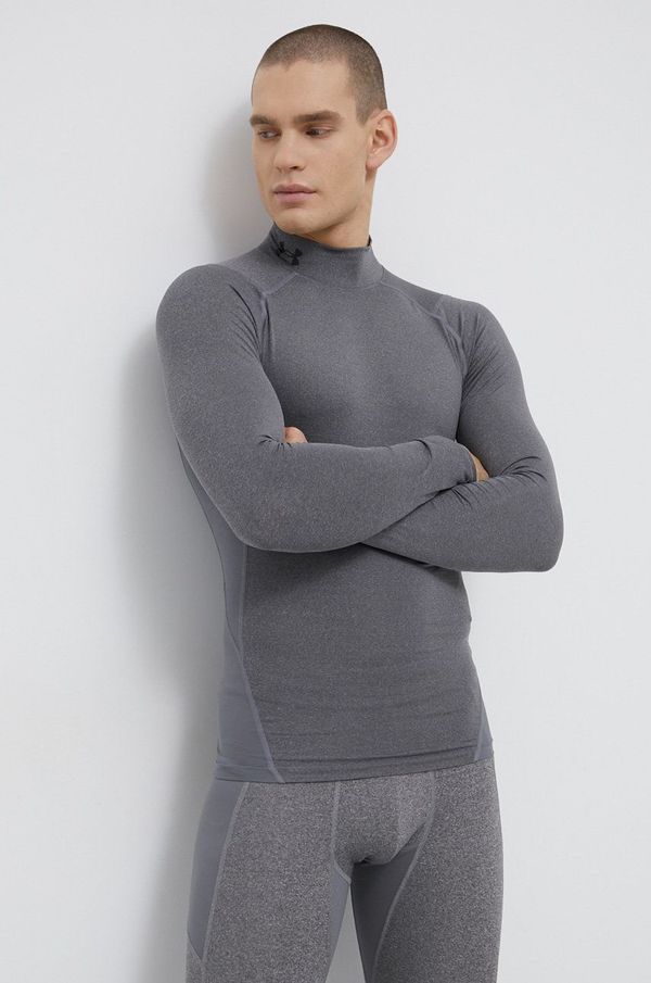 Under Armour Majica dugih rukava Under Armour za muškarce, boja: siva, 1369606