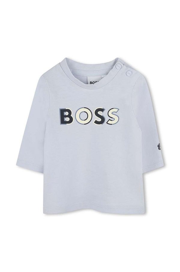 Boss Majica dugih rukava za bebe BOSS s tiskom, J51044