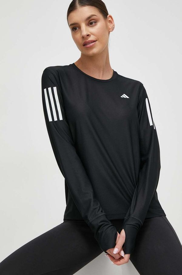 adidas Performance Majica dugih rukava za trčanje adidas Performance Own the Run boja: crna
