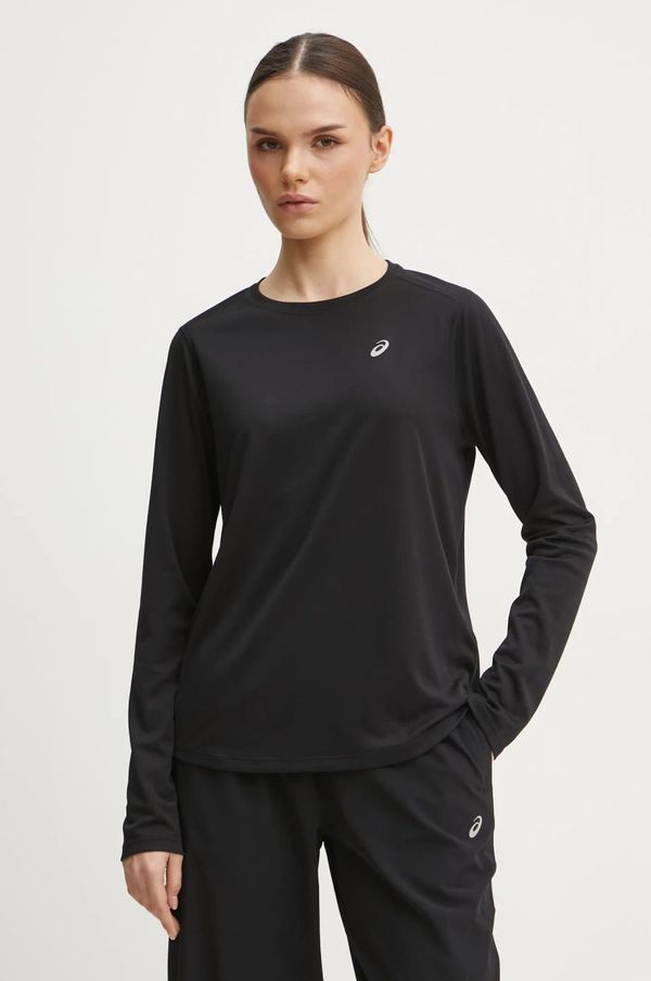 Asics Majica dugih rukava za trčanje Asics Core boja: crna, 2012D181