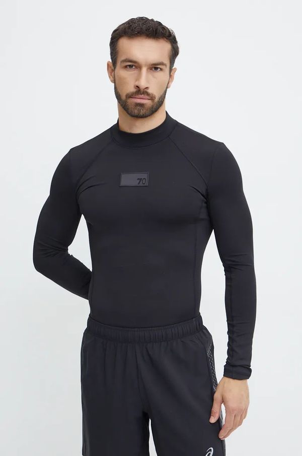 EA7 Emporio Armani Majica dugih rukava za trening EA7 Emporio Armani boja: crna, s poludolčevitom, PJ6LZ.6DUT03