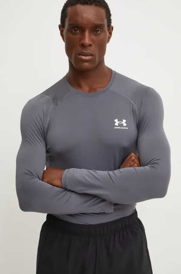 Under Armour Majica dugih rukava za trening Under Armour boja: siva, bez uzorka
