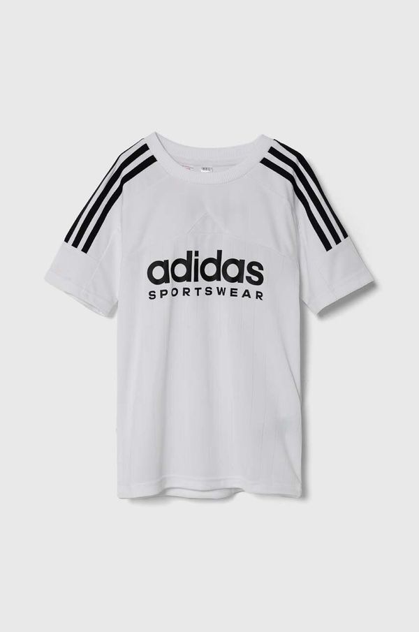 adidas Majica kratkih rukava adidas boja: bijela, s tiskom