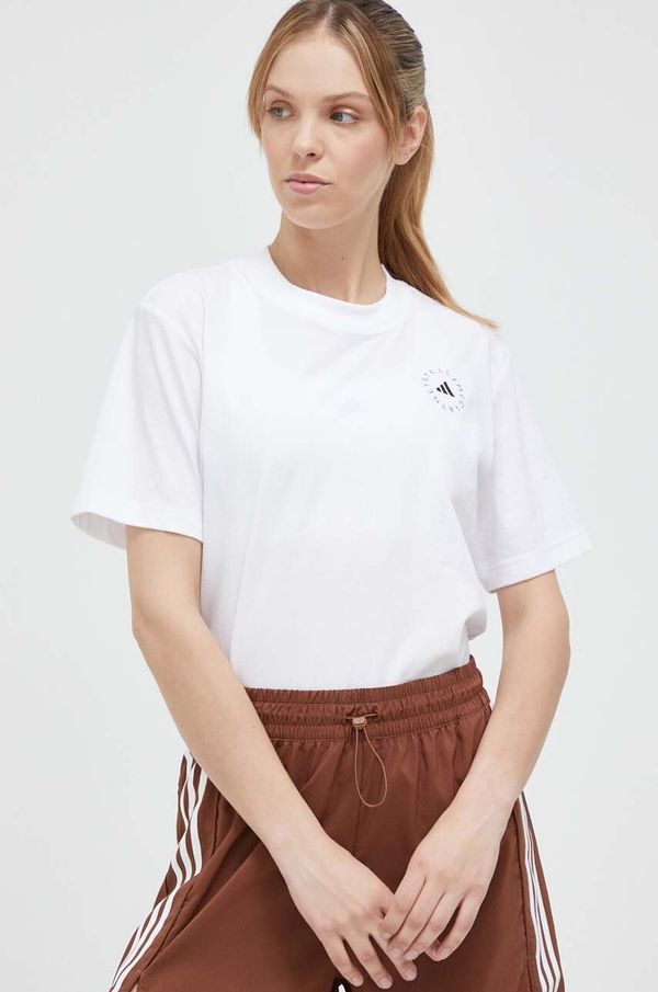 adidas by Stella McCartney Majica kratkih rukava adidas by Stella McCartney za žene, boja: bijela