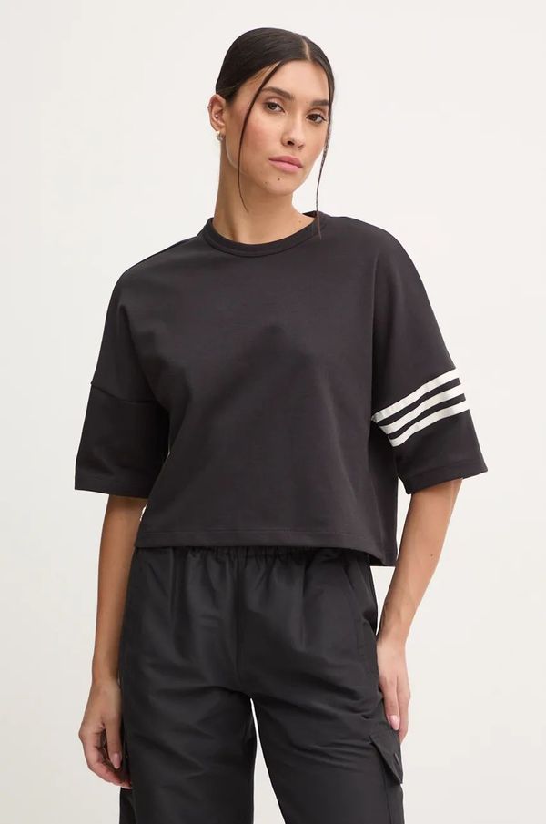 adidas Originals Majica kratkih rukava adidas Originals Neuclassics za žene, boja: crna, IW5603