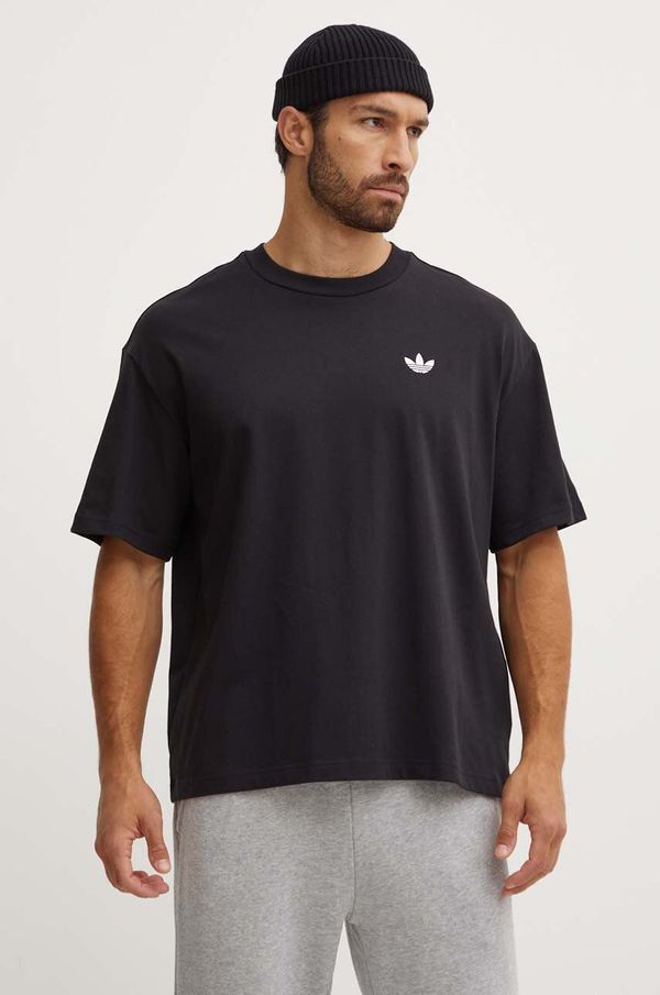 adidas Originals Majica kratkih rukava adidas Originals za muškarce, boja: crna, bez uzorka, IY7381