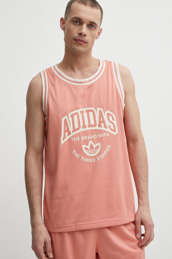 adidas Originals Majica kratkih rukava adidas Originals za muškarce, boja: ružičasta, IS2899