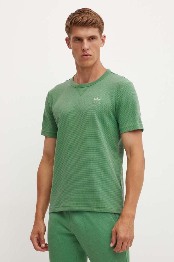 adidas Originals Majica kratkih rukava adidas Originals za muškarce, boja: zelena, bez uzorka, IY2303