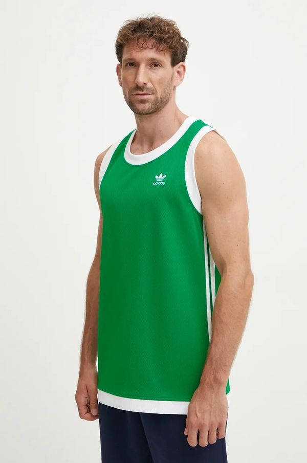 adidas Originals Majica kratkih rukava adidas Originals za muškarce, boja: zelena, IZ2452