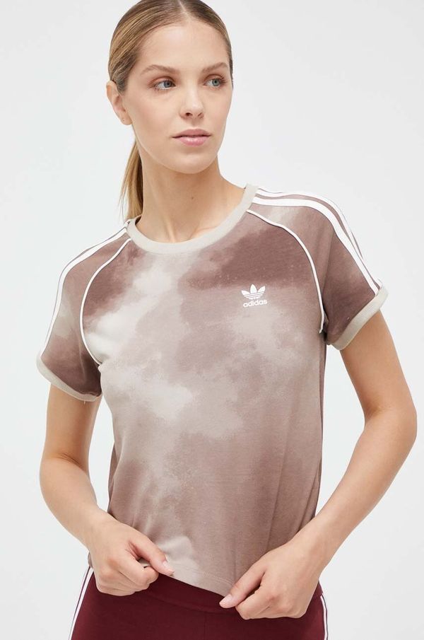 adidas Originals Majica kratkih rukava adidas Originals za žene, boja: bež