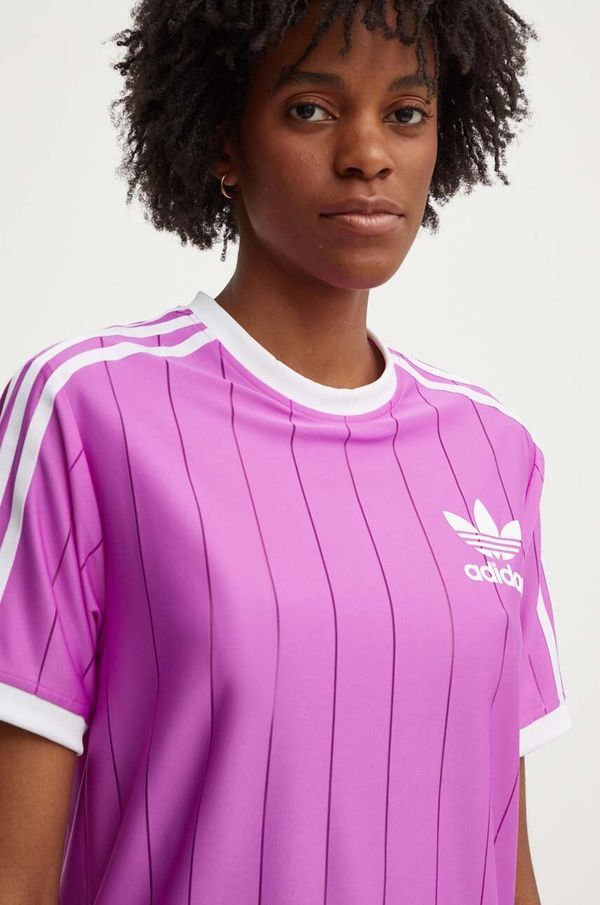 adidas Originals Majica kratkih rukava adidas Originals za žene, boja: ljubičasta, IY7225