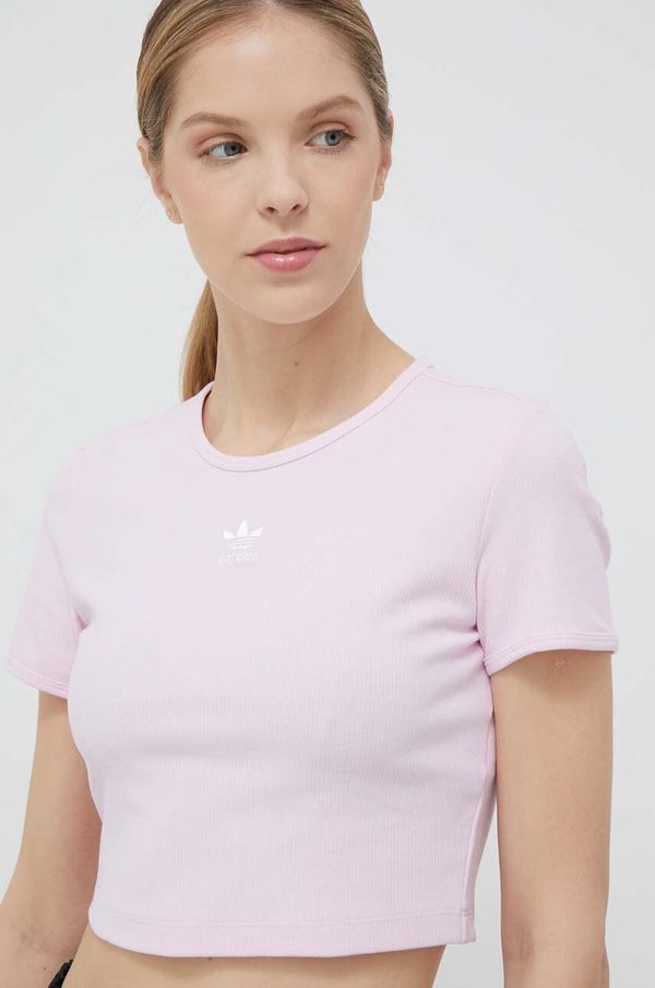 adidas Originals Majica kratkih rukava adidas Originals za žene, boja: ružičasta