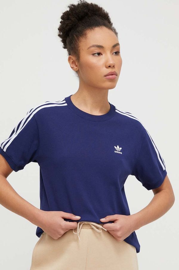 adidas Originals Majica kratkih rukava adidas Originals za žene, boja: tamno plava