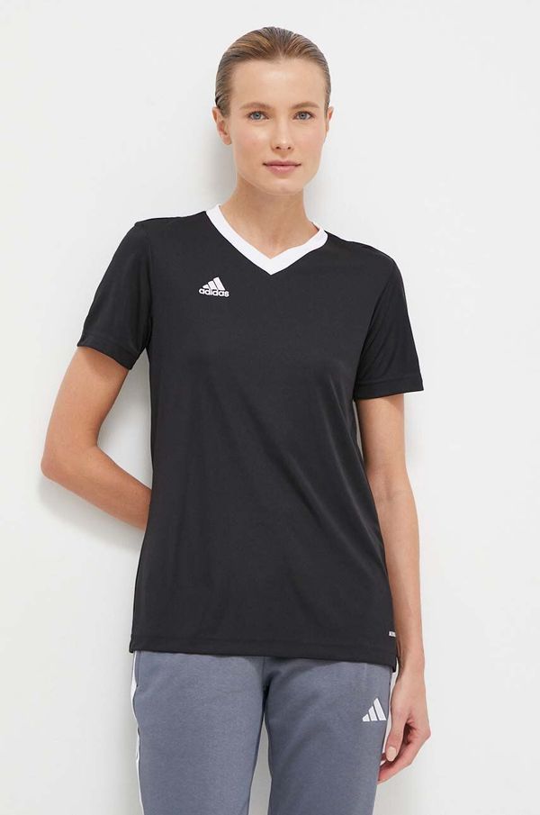 adidas Performance Majica kratkih rukava adidas Performance Entrada 22 za žene, boja: crna