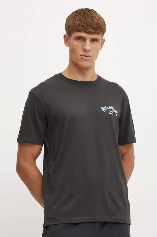 Billabong Majica kratkih rukava Billabong Arch Fill za muškarce, boja: crna, bez uzorka, ABYZT02442