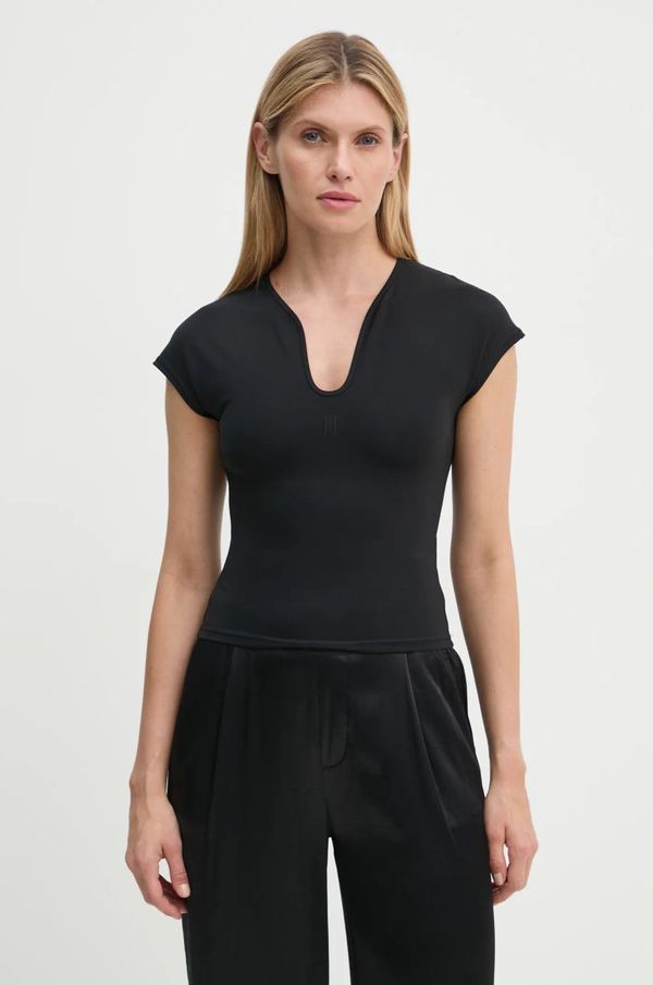 By Malene Birger Majica kratkih rukava By Malene Birger VENAZIA za žene, boja: crna, Q72465001