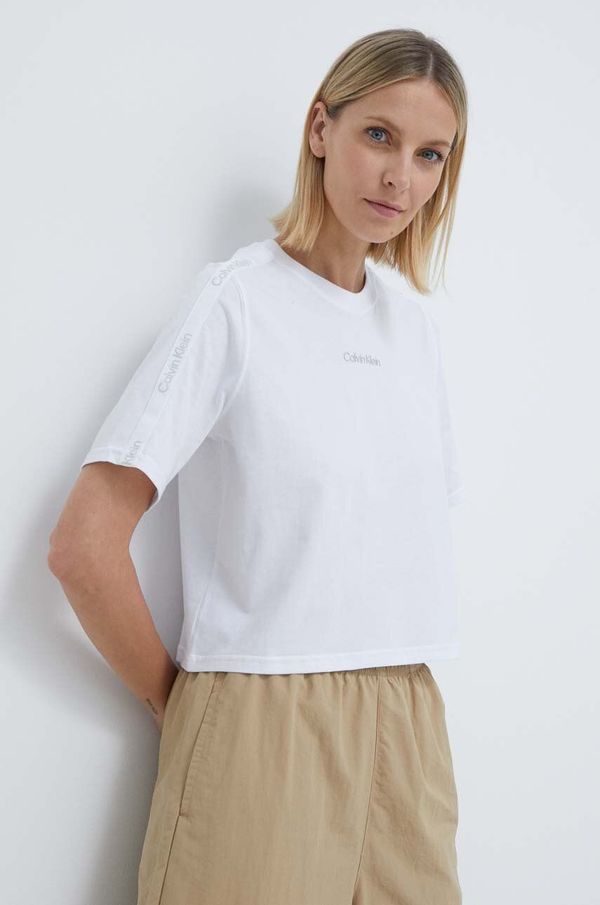 Calvin Klein Performance Majica kratkih rukava Calvin Klein Performance za žene, boja: bijela