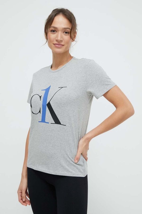 Calvin Klein Underwear Majica kratkih rukava Calvin Klein Underwear za žene, boja: siva