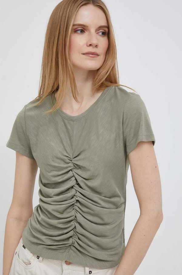 DKNY Majica kratkih rukava Dkny za žene, boja: zelena