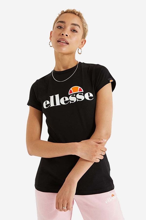 Ellesse Majica kratkih rukava Ellesse za žene, boja: crna, SGK11399-WHITE