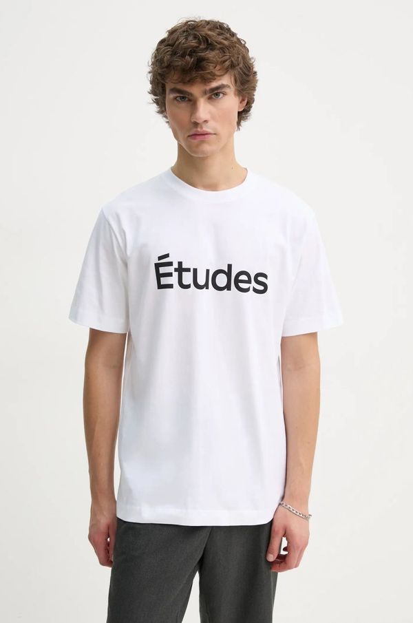 Études Studio Majica kratkih rukava Études Studio za muškarce, boja: bijela, s tiskom, H24MMTSH105