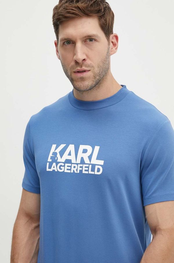 Karl Lagerfeld Majica kratkih rukava Karl Lagerfeld za muškarce, s tiskom, 543235.755087