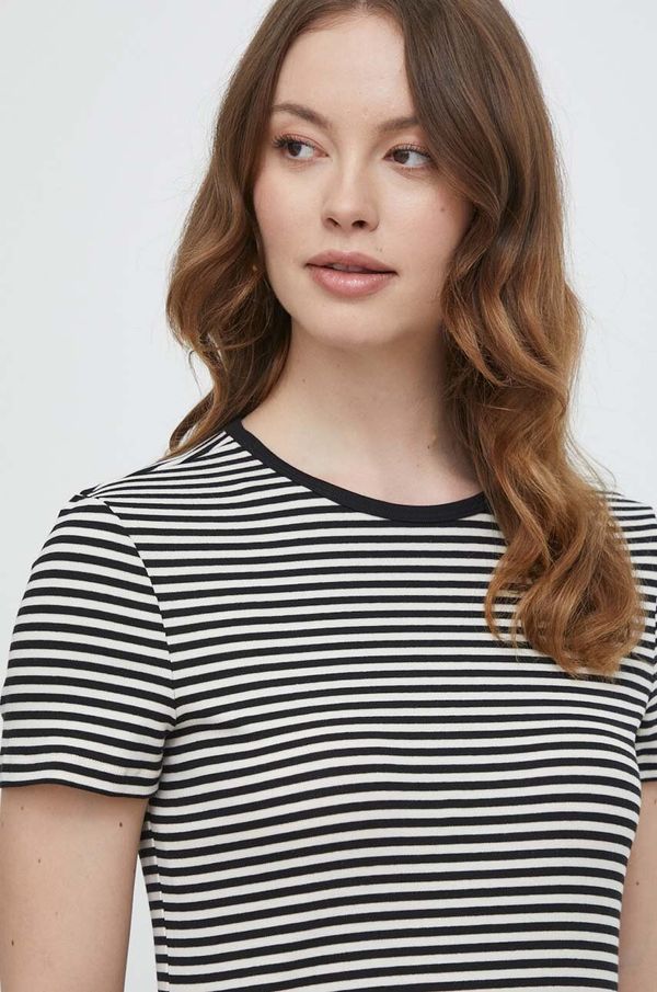 Lauren Ralph Lauren Majica kratkih rukava Lauren Ralph Lauren za žene, boja: crna