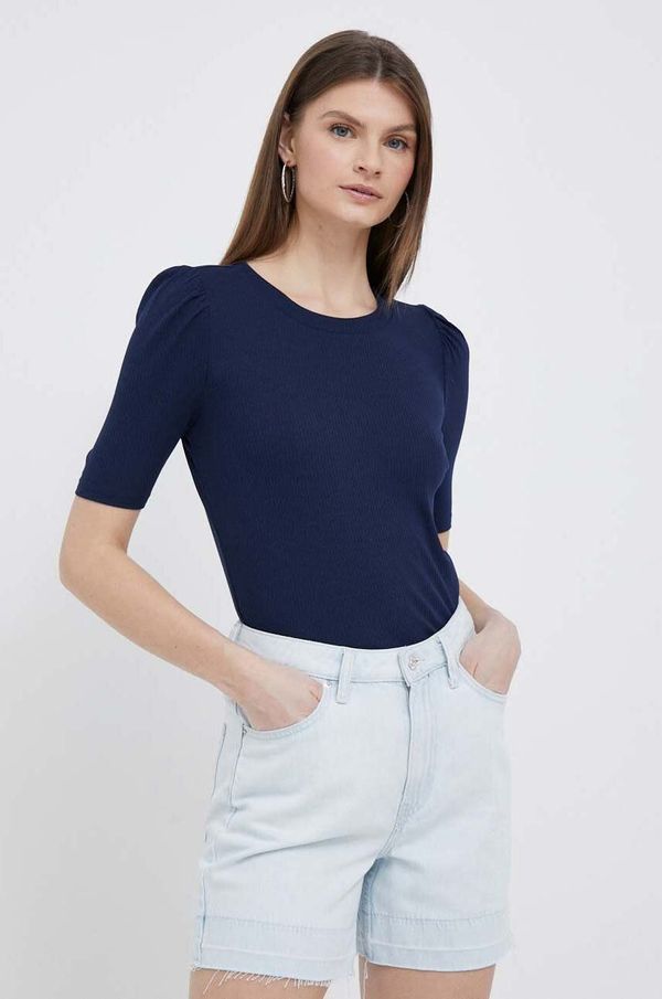 Lauren Ralph Lauren Majica kratkih rukava Lauren Ralph Lauren za žene, boja: tamno plava