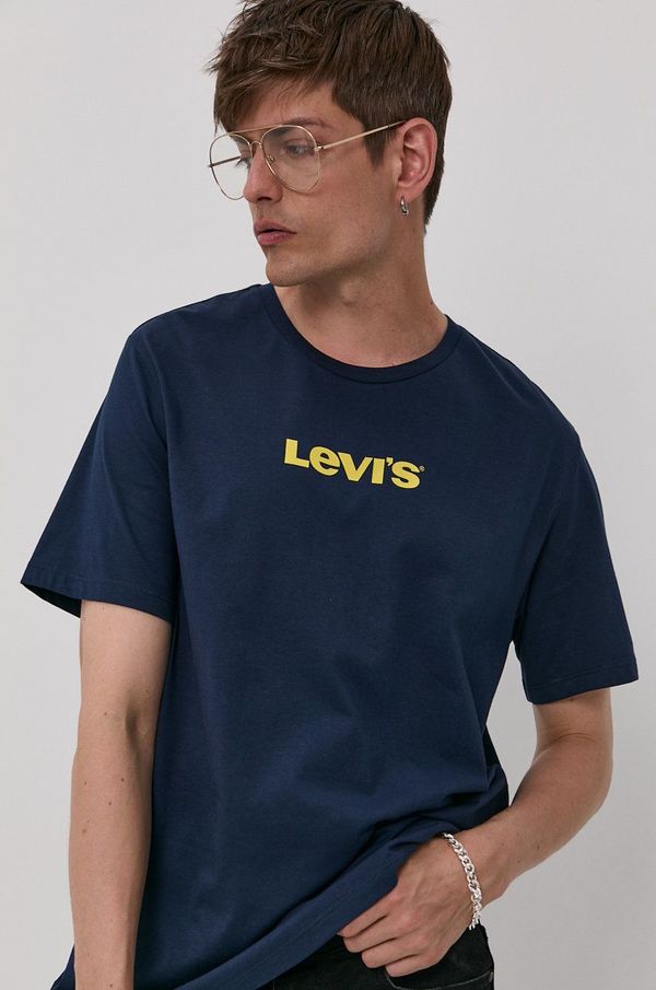 Levi's Majica kratkih rukava Levi's za muškarce, boja: tamno plava