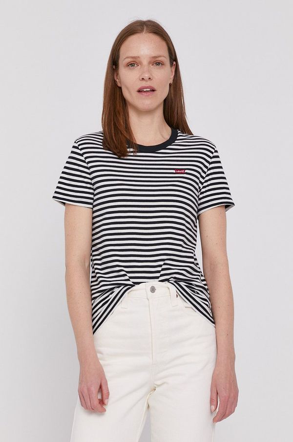 Levi's Majica kratkih rukava Levi's za žene, boja: crna, 39185.0087-MultiColo