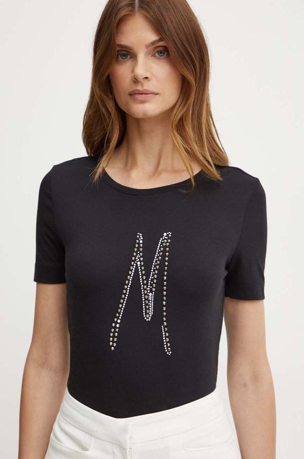 Marciano Guess Majica kratkih rukava Marciano Guess MILVA za žene, boja: crna, 4YGI28 6138A