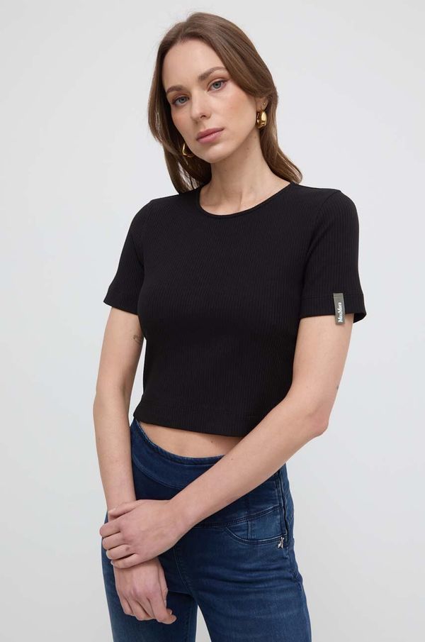 Max Mara Leisure Majica kratkih rukava Max Mara Leisure boja: crna