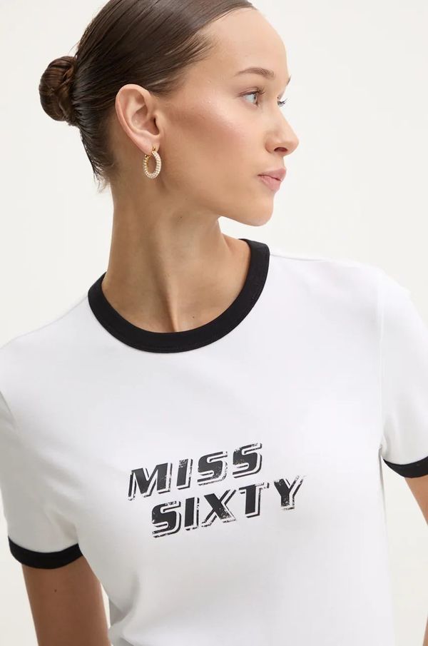 Miss Sixty Majica kratkih rukava Miss Sixty za žene, boja: bijela, 6L3SJ3760000
