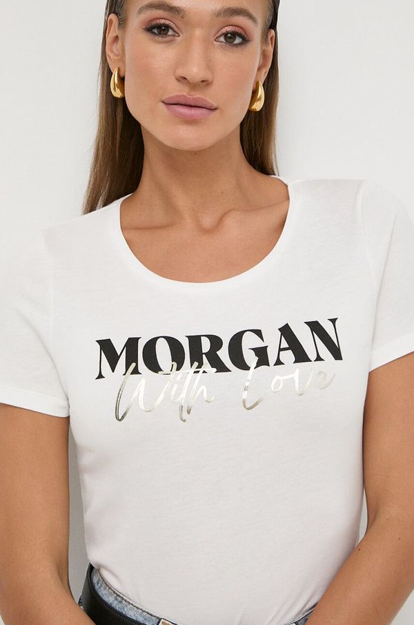 Morgan Majica kratkih rukava Morgan za žene, boja: bež